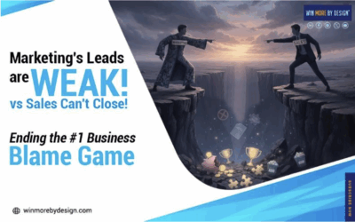 “Marketing’s Leads are Weak!” vs. “Sales Can’t Close!” – Ending the #1 Business Blame Game